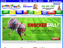 Tablet Screenshot of bouncenmore.com